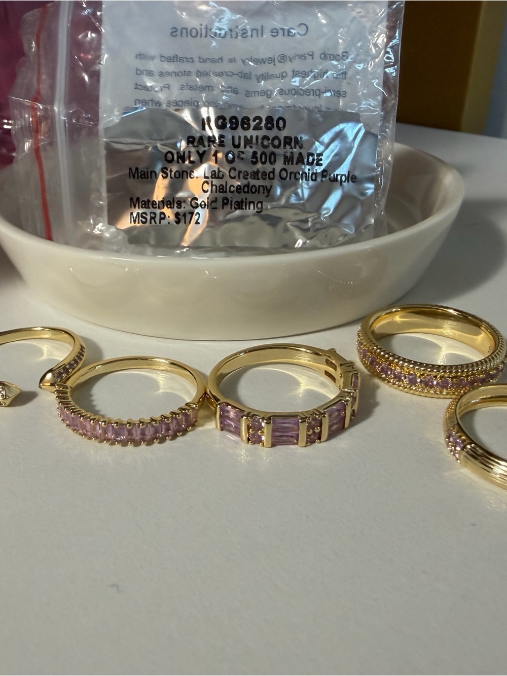 BP Delicates RARE UNICORN rings